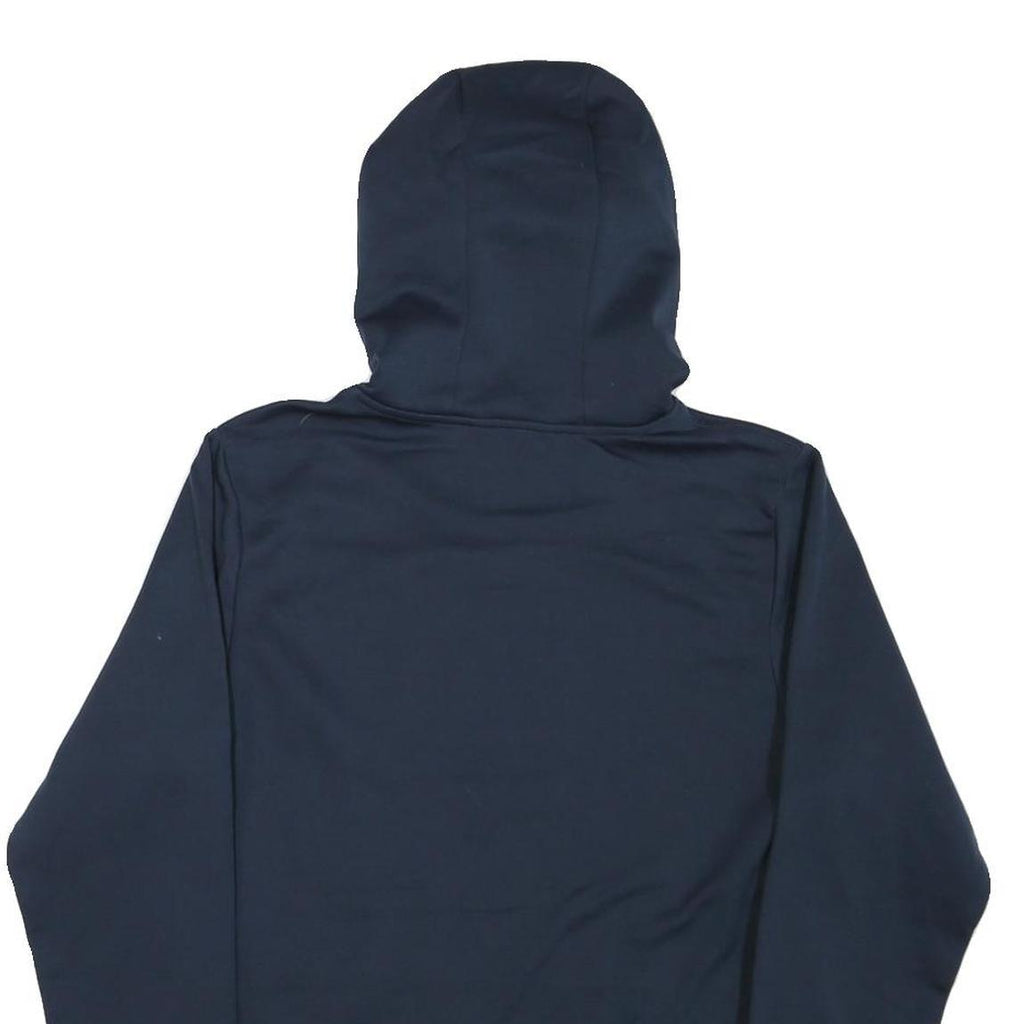 THE NORTH FACE Mens Navy Blue Hoodie S Pullover Logo Front Pocket Comfort Style
