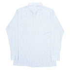 LIBERO Mens Plain Shirt Blue Long Sleeve S