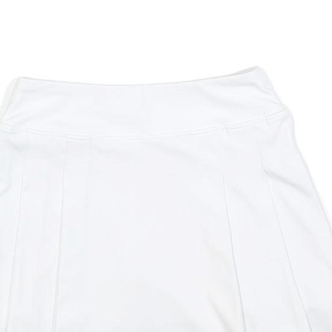 TOMMY BAHAMA Womens White Pleated Mini Skort Polyester Blend XS Lightweight