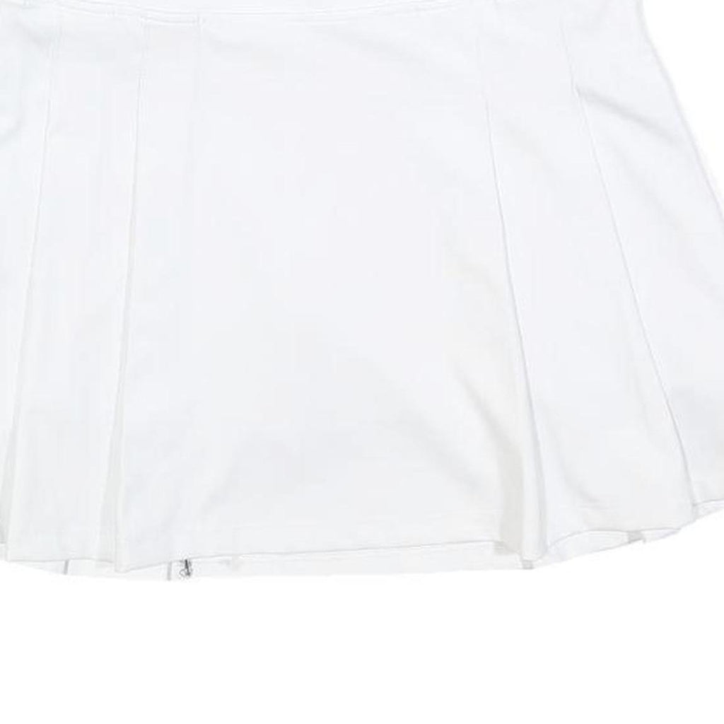 TOMMY BAHAMA Womens White Pleated Mini Skort Polyester Blend XS Lightweight