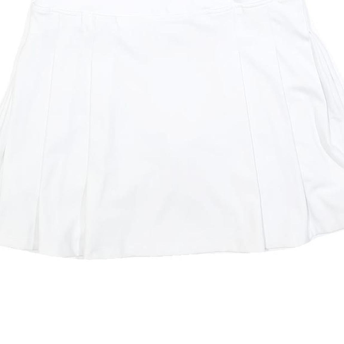 TOMMY BAHAMA Womens White Pleated Mini Skort Polyester Blend XS Lightweight