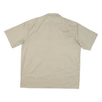 DICKIES Mens Beige Cotton Blend Work Shirt XL Button Pocket Casual Classic