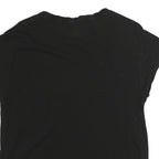 PUMA Womens Black S Graphic T-Shirt Short Sleeve Crew Neck Cotton Logo