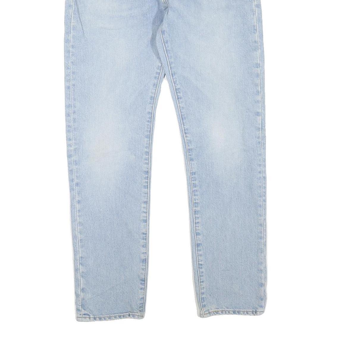 LEVI'S 512 Tapered Mens Jeans Blue Regular Cotton Blend Denim Light W31 L30