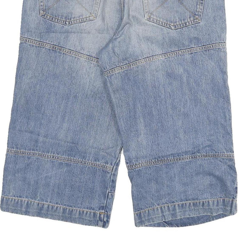 WATSONS Mens Denim Blue Casual Shorts 2XL W34 Cotton Blend Relaxed Fit