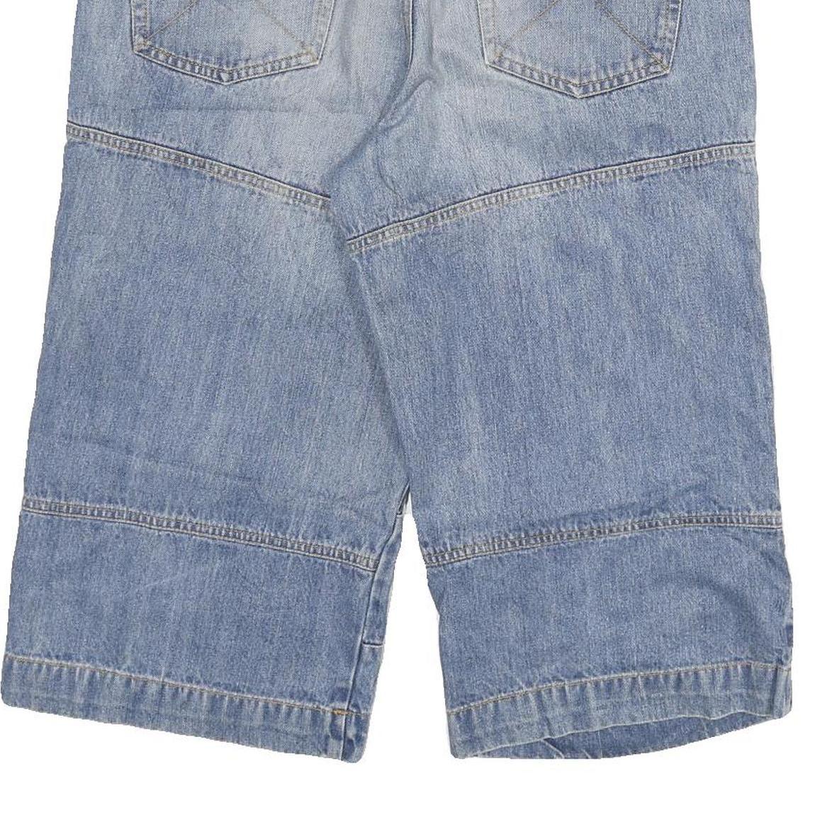 WATSONS Mens Denim Blue Casual Shorts 2XL W34 Cotton Blend Relaxed Fit