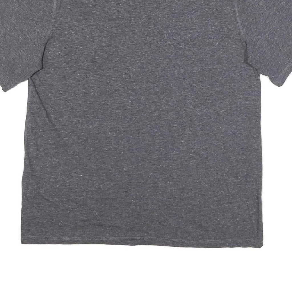 CHAMPION Mens Grey LBSU Graphic T-Shirt L Short Sleeve Crew Neck Cotton