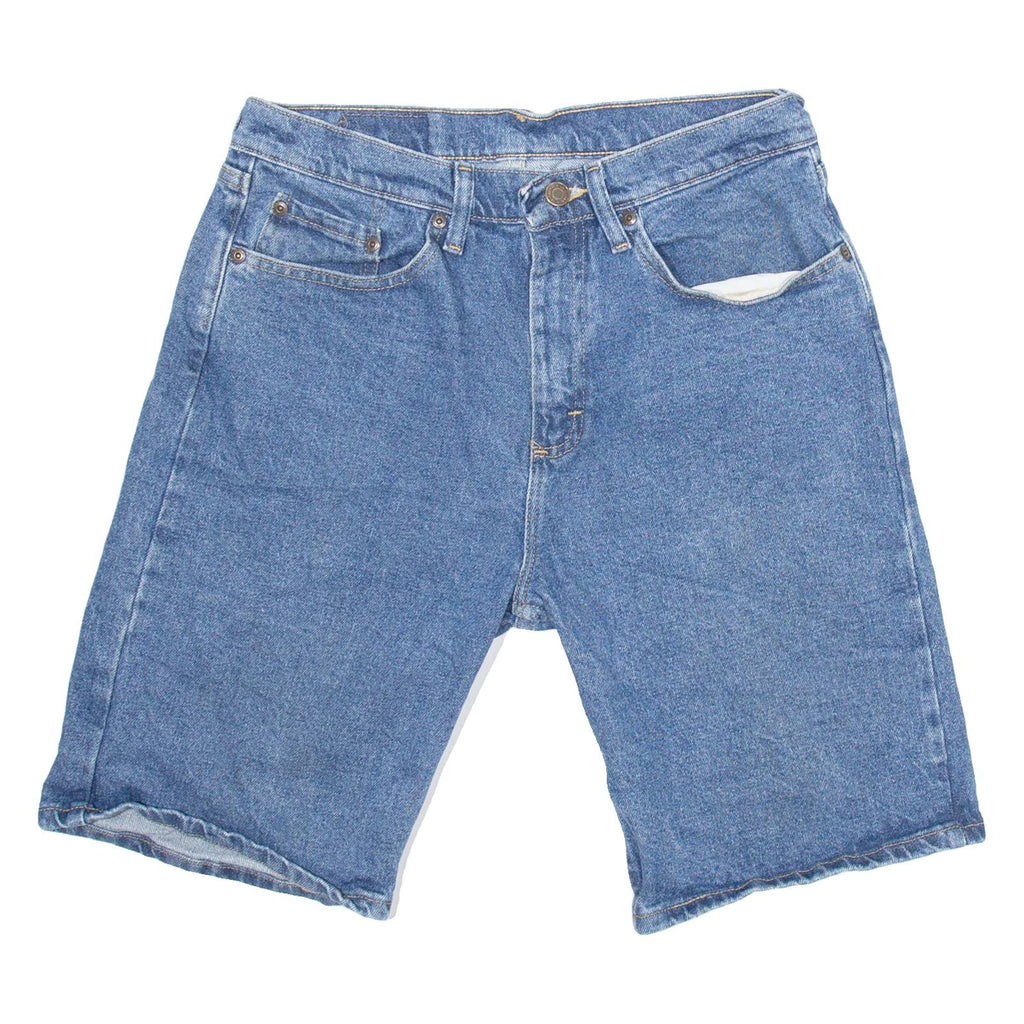 WRANGLER Mens Denim Shorts Blue M W30