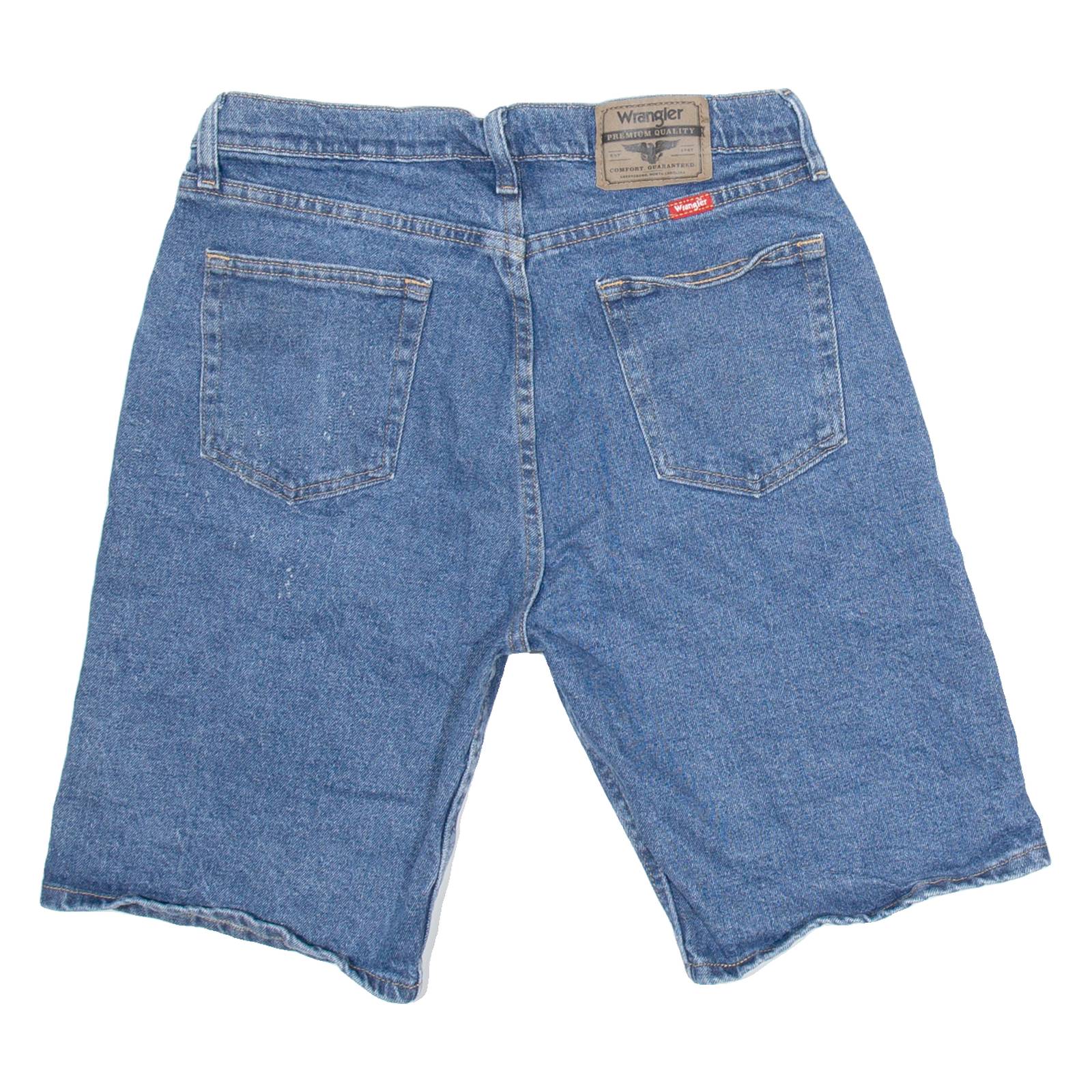WRANGLER Mens Denim Shorts Blue M W30