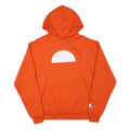 CHAMPION Mens Orange Pullover Hoodie M Cotton Blend Casual Drawstring Hood