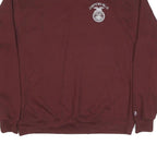 CHAMPION Mens Maroon Chippewa Hills Print Crew Neck XL Cotton Blend Sweatshirt