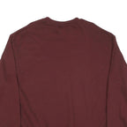 CHAMPION Mens Maroon Chippewa Hills Print Crew Neck XL Cotton Blend Sweatshirt