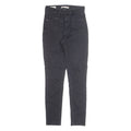 LEVI'S Womens Jeans Black Regular Straight W26 L27