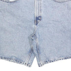 TOMMY JEANS Womens Denim Blue Classic Fit Shorts M W30 Casual Cotton Blend