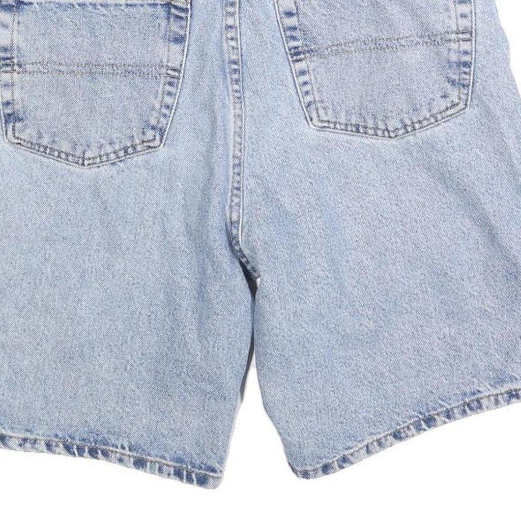 TOMMY JEANS Womens Denim Blue Classic Fit Shorts M W30 Casual Cotton Blend