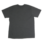 RIVALRY THREADS Mens Grey Purdue T-Shirt 2XL Short Sleeve Crew Neck Cotton