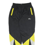 CATS Mens Joggers Black & Yellow M W27 L29 Chevron Slim Fit Zipped Hems