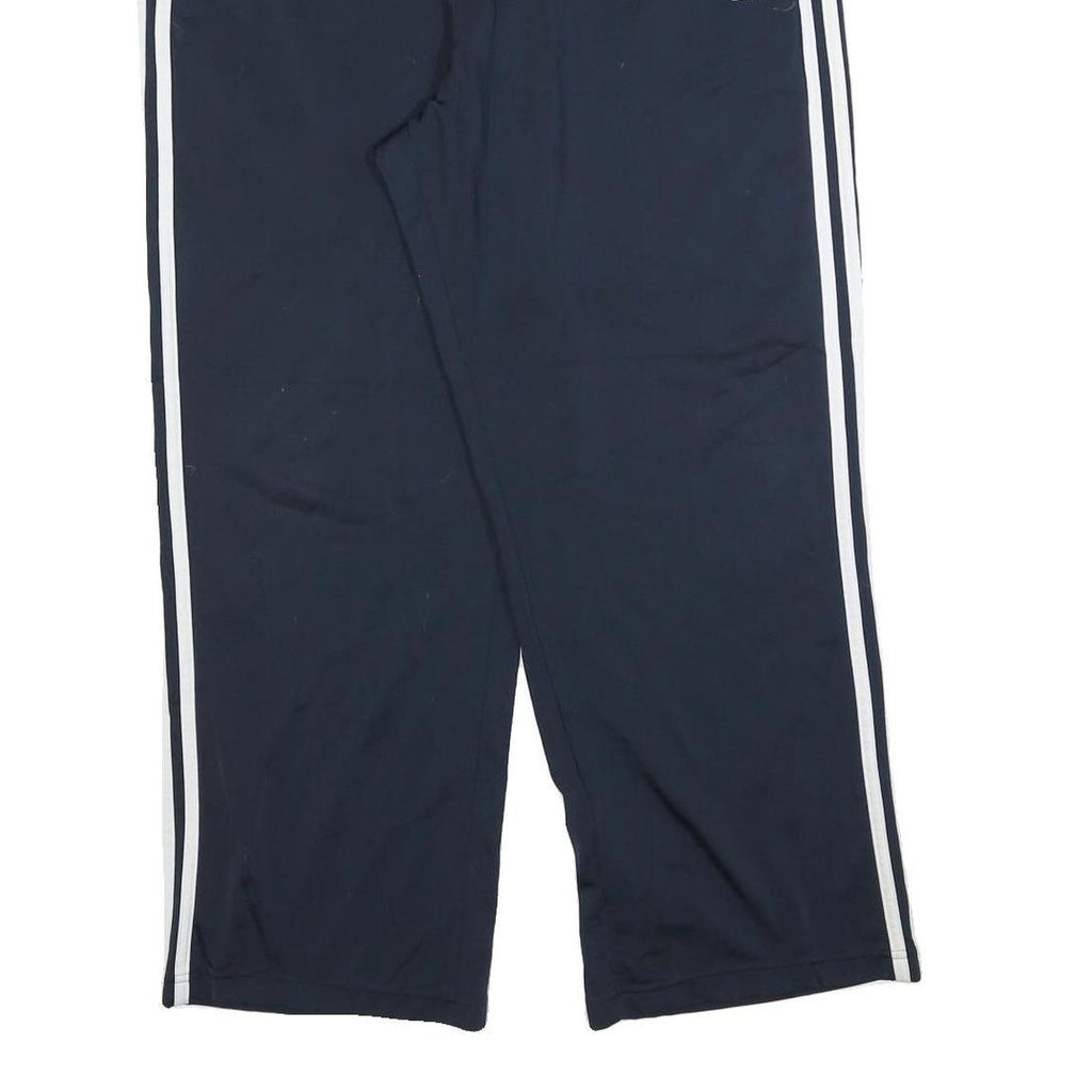 ADIDAS Mens Joggers Blue & White Regular Straight M W32 L28 Track Pants