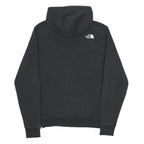 THE NORTH FACE Mens Black Hoodie M Cotton Blend Pullover Logo Pocket Casual