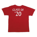 ADIDAS Mens Red Louisville Cardinals Graphic T-Shirt L Short Sleeve Crew Neck