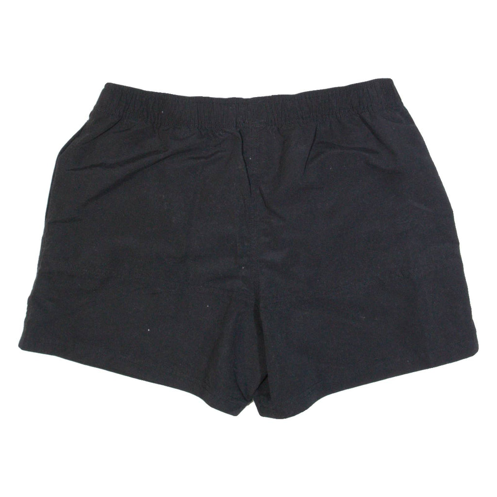 REEBOK Mesh Lined Mens Swimming Shorts Black Relaxed M W30