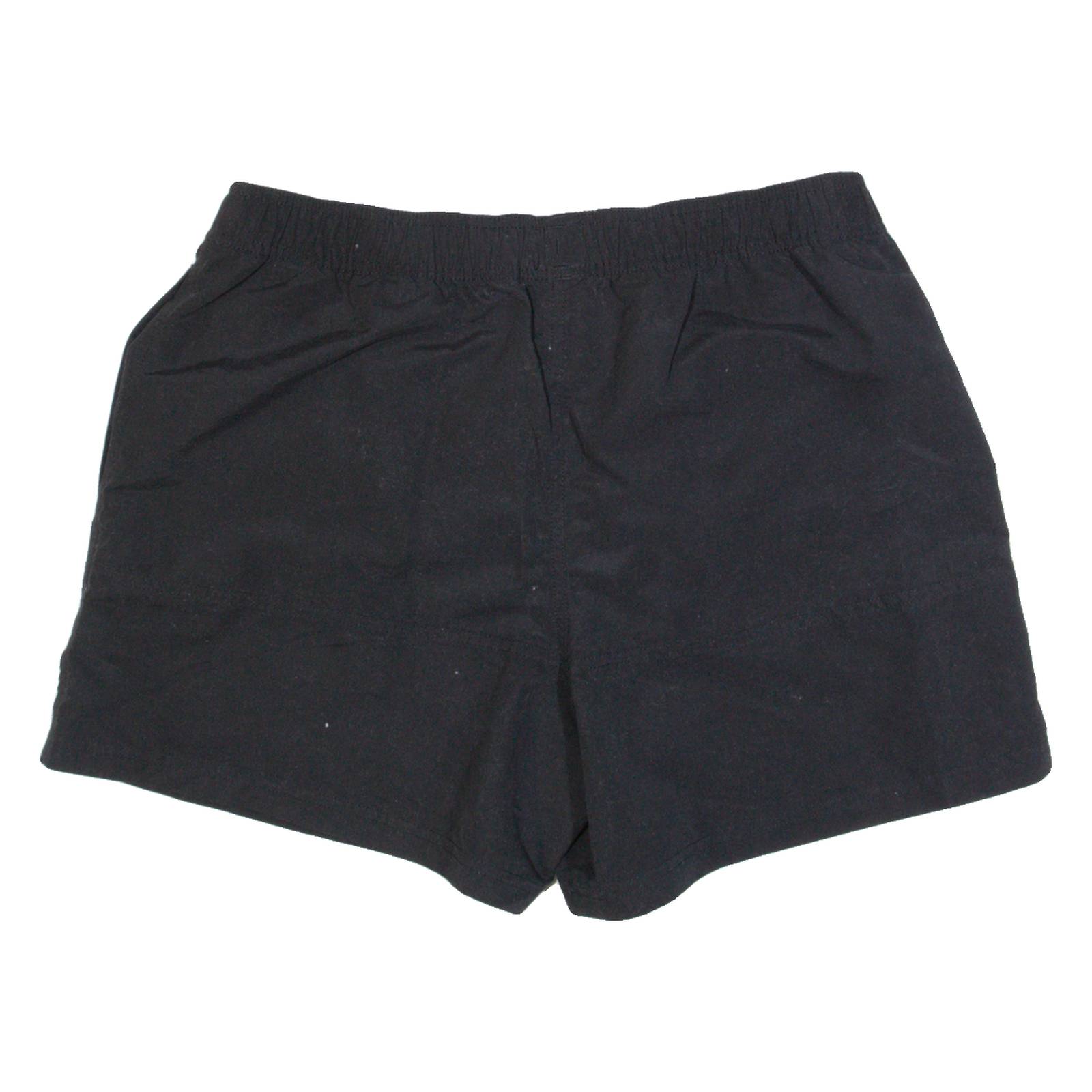 REEBOK Mesh Lined Mens Swimming Shorts Black Relaxed M W30