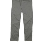G-STAR Mens Slim Cotton Blend Grey Trousers W24 L32 Zip Classic Straight
