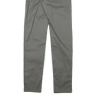 G-STAR Mens Slim Cotton Blend Grey Trousers W24 L32 Zip Classic Straight