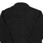 TIMBERLAND Mens Black Jacket M Polyester Blend Zip Plain Outdoor Casual Fleece