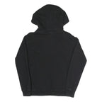 CHAMPION Womens Black Hoodie XS Cotton Blend Pullover Classic Logo