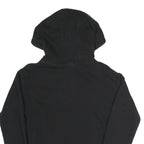 CHAMPION Womens Black Hoodie XS Cotton Blend Pullover Classic Logo