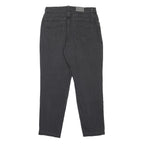 LEE Womens Classic Black Skinny Denim Raw W30 L29 Zip Cotton Blend Jeans