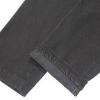 LEE Womens Classic Black Skinny Denim Raw W30 L29 Zip Cotton Blend Jeans