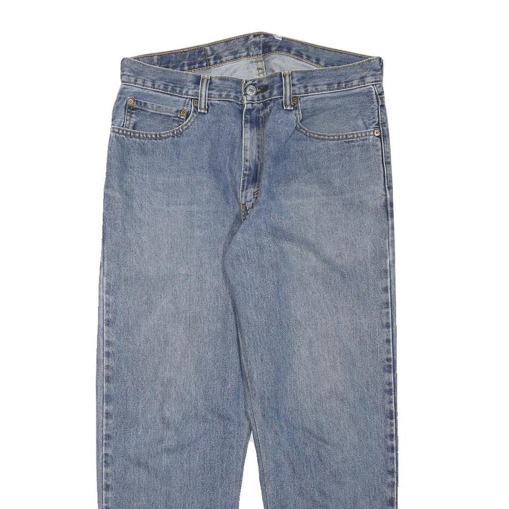 LEVI'S Mens Jeans Blue Regular Straight Denim Light W32 L26 Classic Cotton Blend