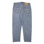 LEVI'S Mens Jeans Blue Regular Straight Denim Light W32 L26 Classic Cotton Blend