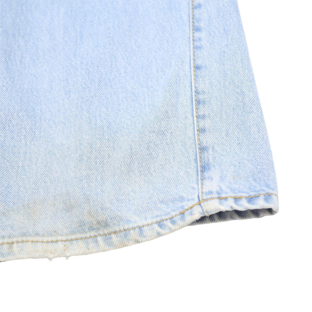 LEVI'S 501 Mens Jeans Blue Regular Straight Denim Light W38 L32 Classic Fit