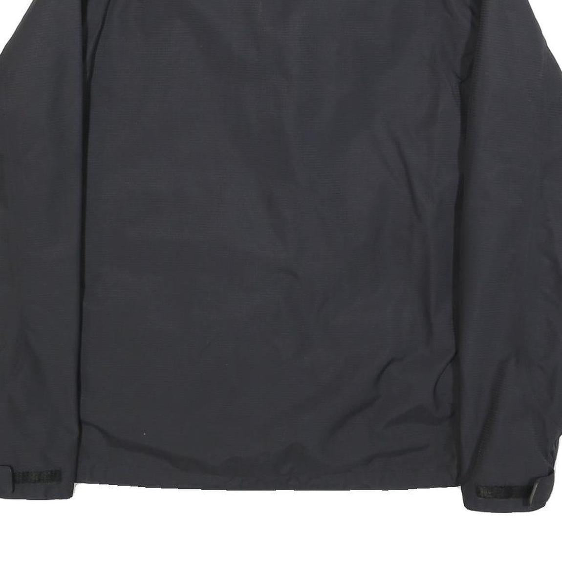 SALEWA Mens Black Jacket S Polyester Blend Plain Lightweight Zip Outdoor