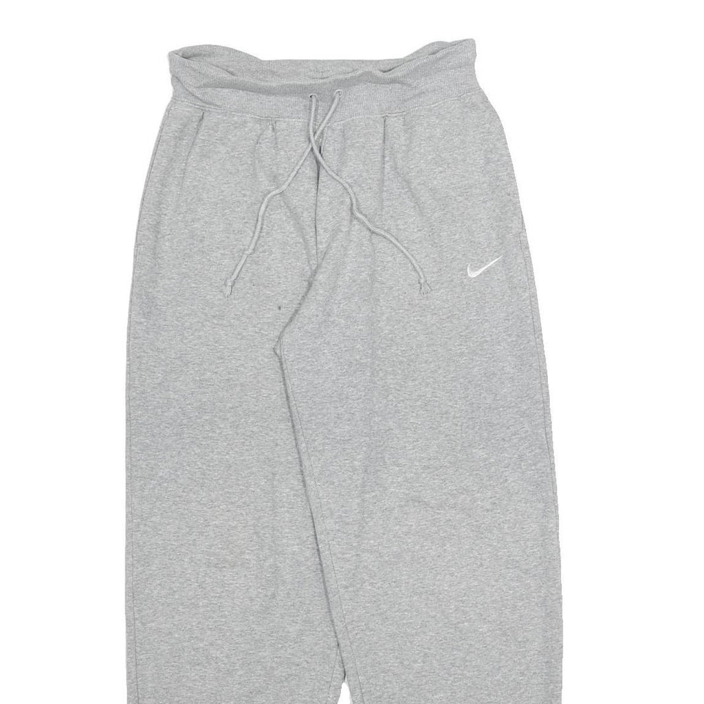NIKE Womens Joggers Grey Slim Tapered Size S W26 L28 Cotton Blend Casual Wear