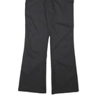 DICKIES Womens Black Cotton Blend Regular Fit Straight Leg Trousers W30 L33