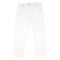 WRANGLER Womens Classic White Denim Jeans W38 L31 Zip Closure
