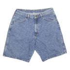 WRANGLER Mens Denim Blue Casual Shorts M W32 Classic Cotton Blend