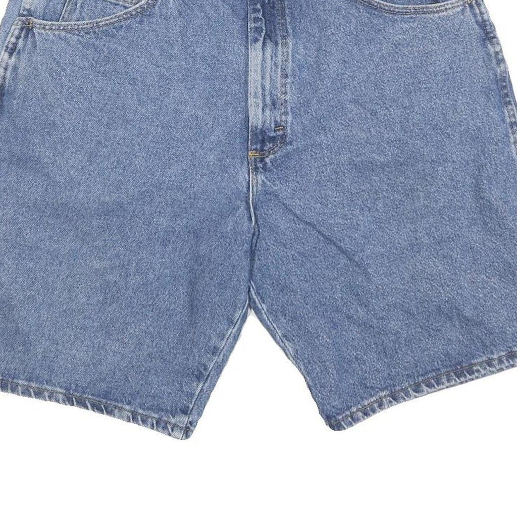 WRANGLER Mens Denim Blue Casual Shorts M W32 Classic Cotton Blend