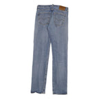 LEVI'S 501 Big E Mens Jeans Blue Regular Straight Denim Light W30 L33 Button