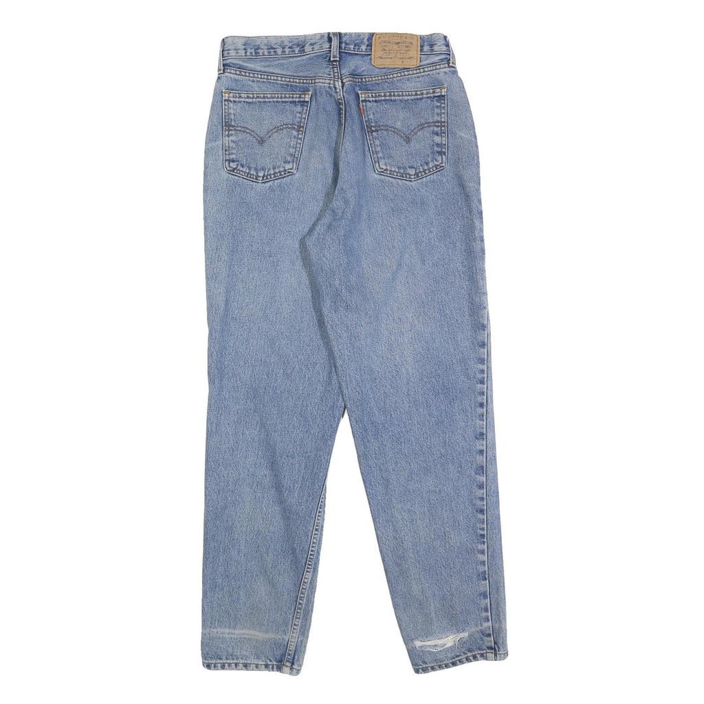 LEVI'S Mens Regular Fit Light Blue Denim Jeans W31 L32 Classic Zip Pocket