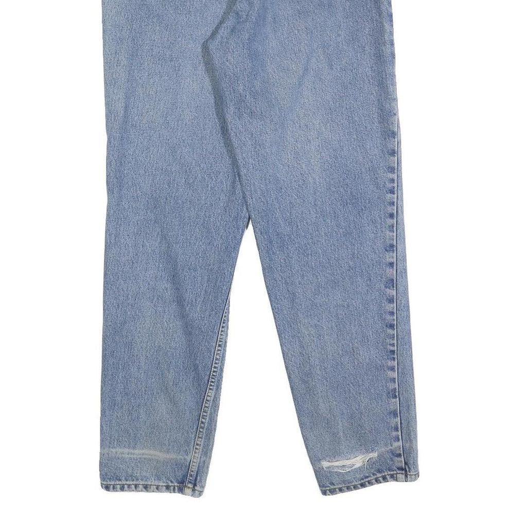 LEVI'S Mens Regular Fit Light Blue Denim Jeans W31 L32 Classic Zip Pocket