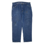 DICKIES Mens Jeans Blue Regular Straight W38 L32