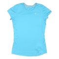 NIKE Womens Blue Performance T-Shirt S Short Sleeve Crew Neck Sports Top