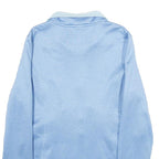 THE NORTH FACE Womens Blue Lightweight Jacket M Polyester Blend Zip Fleece