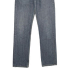 LEVI'S Mens Blue Regular Fit Straight Denim Jeans W32 L32 Classic Cotton Zip