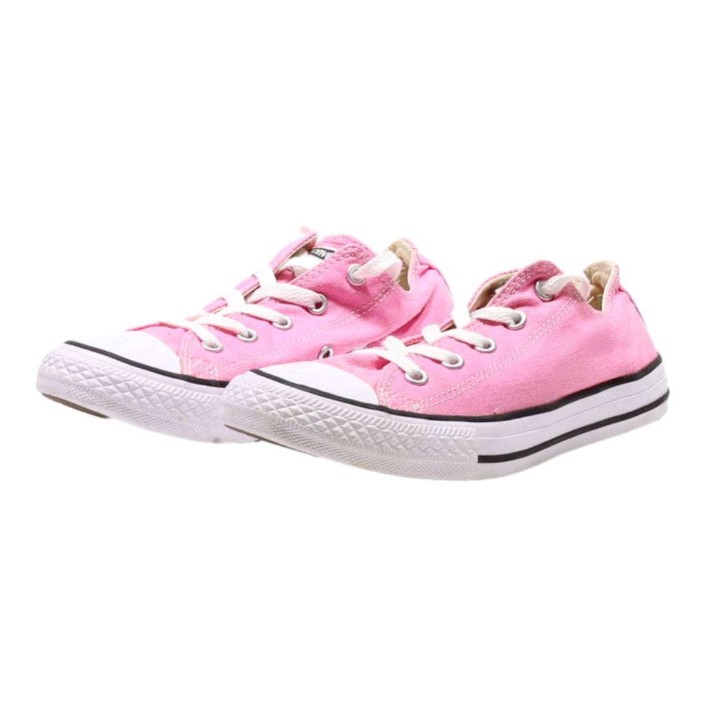 CONVERSE Converse Chuck Taylor All Star Low Top Trainers Pink Canvas Womens UK 2.5